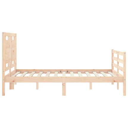 Giroletto con Testiera 120x200 cm in Legno Massello