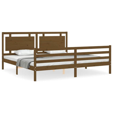 Giroletto senza Materasso Ambra 200x200 Legno Massello