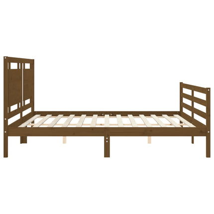Giroletto senza Materasso Ambra 200x200 Legno Massello