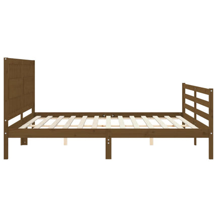 Giroletto senza Materasso Ambra 200x200 Legno Massello