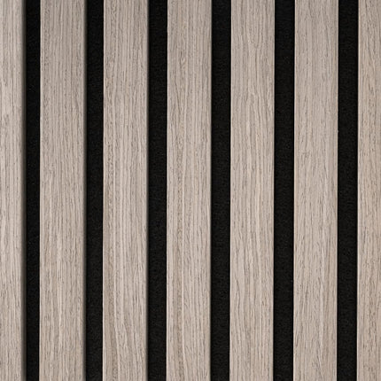 Pannelli Acustici da Parete Aku Grigio Rovere 4 pz