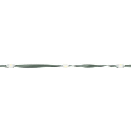 Albero di Natale a LED con Punte 220 LED Bianco Caldo 180 cm