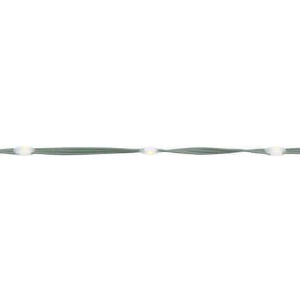 Albero di Natale a LED su Pennone 1534 LED Bianco Caldo 500 cm