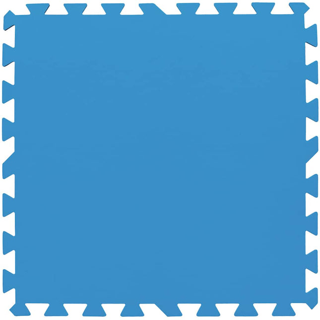 Bestway Protezioni per Pavimenti di Piscine 8 pz Blu 58220