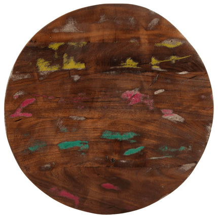 Piano per Tavolo Ã˜ 40x3,8 cm Rotondo Legno Massello di Recupero