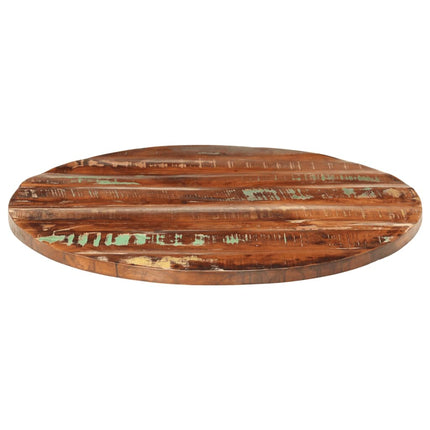 Piano per Tavolo ÃƒÆ’Ã‹Å“ 70x2,5 cm Rotondo Legno Massello di Recupero