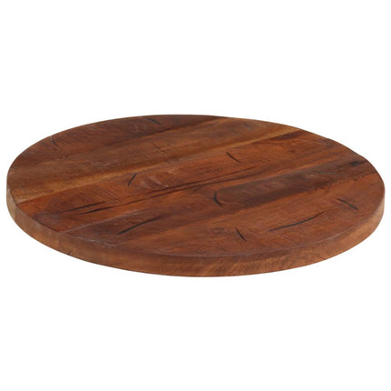 Piano per Tavolo ÃƒÆ’Ã‹Å“ 40x3,8 cm Rotondo Legno Massello di Recupero