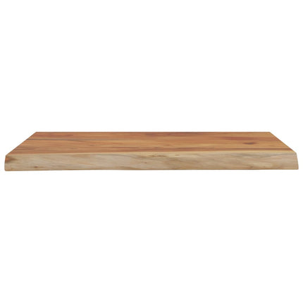 Mensola a Muro 40x30x3,8cm Rettangolare Legno Acacia Bordi Vivi