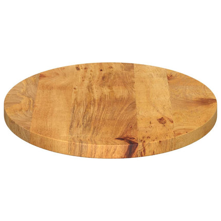 Piano Tavolo 110x50x2,5 cm Ovale in Legno Massello di Mango