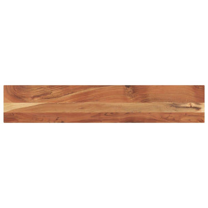 Piano Tavolo 140x20x3,8 cm Rettangolare Legno Massello Acacia