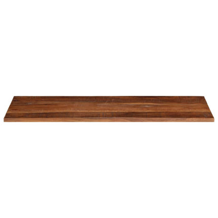 Piano Tavolo 140x50x2,5 cm Rettangolare in Massello di Recupero