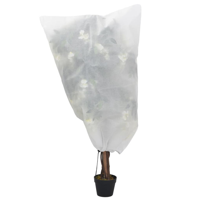 Coperture con Coulisse per Piante 12pz 70 g/mÂ² 0,8x0,8 m