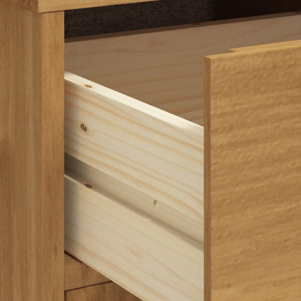 Credenza FLAM 80x40x80 cm in Legno Massello di Pino