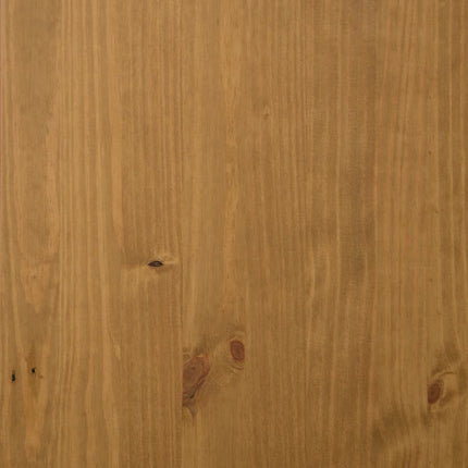 Credenza con Anta in Vetro FLAM 92x40x122,5 cm in Legno di Pino