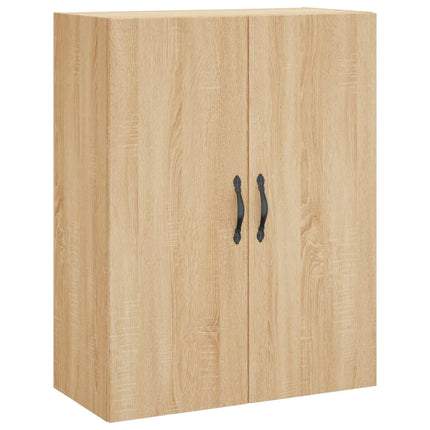 Mobile a Parete Rovere Sonoma 69,5x34x90 cm Legno Multistrato