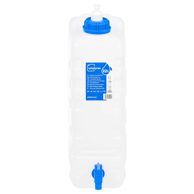 Contenitore Acqua Rubinetto e Dispenser Sapone 20 L in Plastica