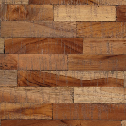 Tavolino da Salotto Rotondo Ã˜55x40cm Massello Teak di Recupero