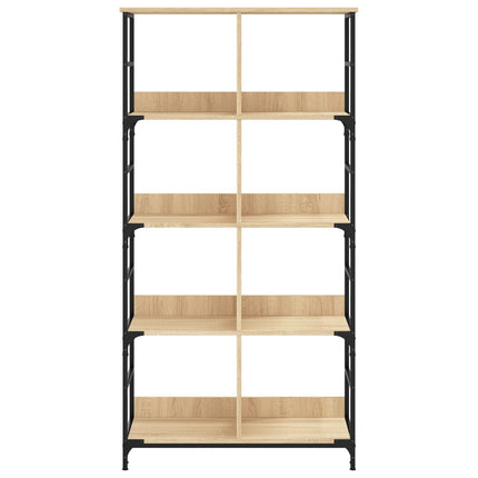 Libreria Rovere Sonoma 78,5x33x153 cm in Legno Multistrato