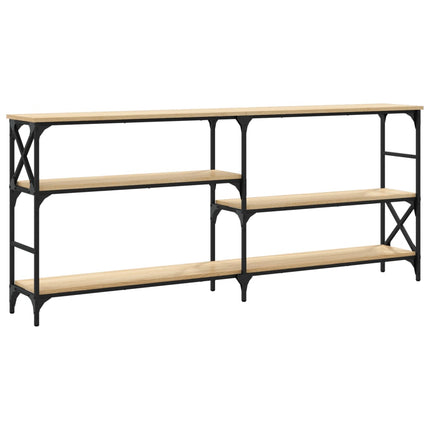 Tavolo Consolle Rovere Sonoma 180x29x76,5 cm Legno Multistrato