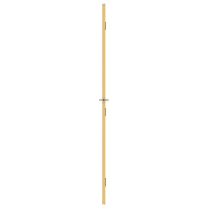 Porta Interni Sottile Oro 93x201,5cm Vetro Temperato Alluminio
