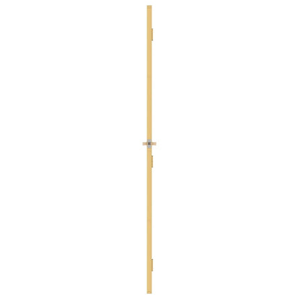 Porta Interni Sottile Oro 102,5x201,5 Vetro Temperato Alluminio