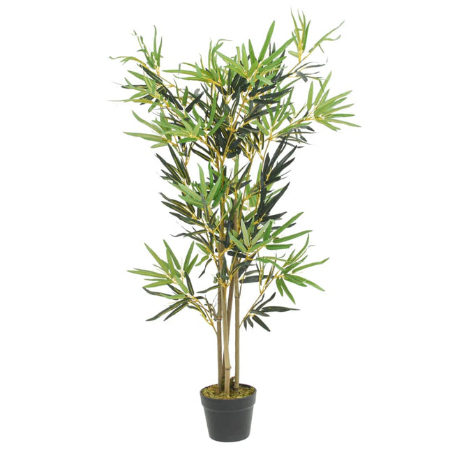 Albero BambÃƒÂ¹ Artificiale 552 Foglie 120 cm Verde