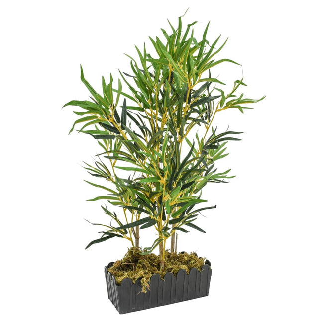 Albero BambÃƒÂ¹ Artificiale 368 Foglie 80 cm Verde