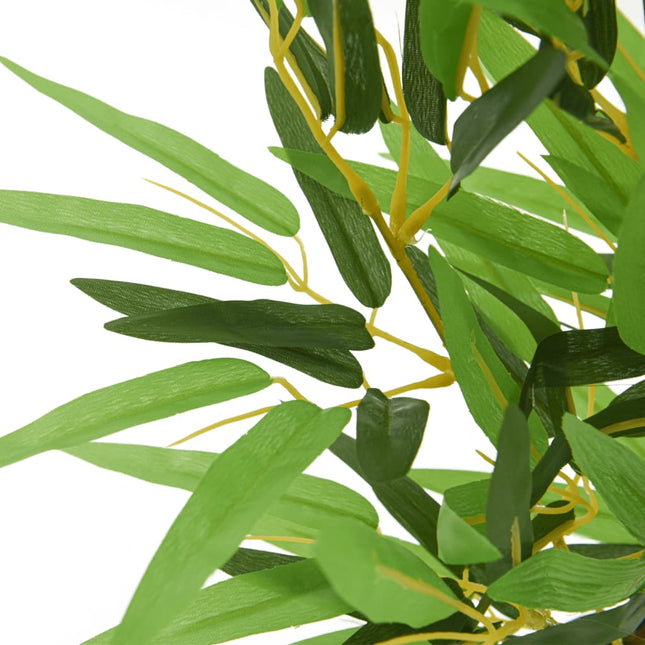 Albero BambÃƒÂ¹ Artificiale 368 Foglie 80 cm Verde