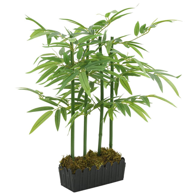 Albero BambÃ¹ Artificiale 240 Foglie 80 cm Verde