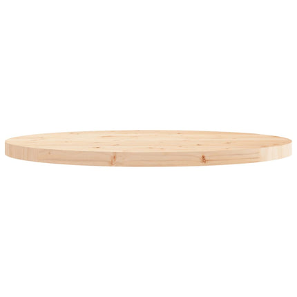 Piano Tavolo Rotondo ÃƒËœ90x3 cm in Legno Massello di Pino