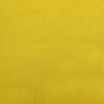 Divano a 2 Posti giallo 120 cm in Velluto