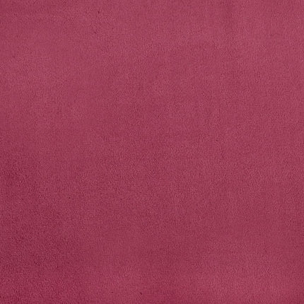Divano a 2 Posti Rosso Vino 120 cm in Velluto
