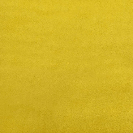 Divano a 2 Posti giallo 140 cm in Velluto