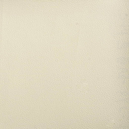 Divano a 2 Posti Crema 140 cm in Similpelle