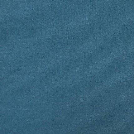 Divano a 3 Posti Blu 180 cm in Velluto