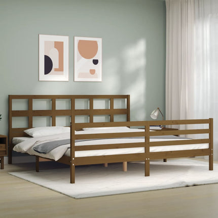 Giroletto senza Materasso Ambra 200x200 Legno Massello