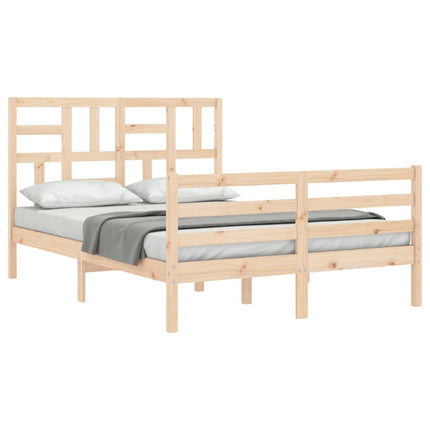 Giroletto con Testiera 140x190 cm in Legno Massello