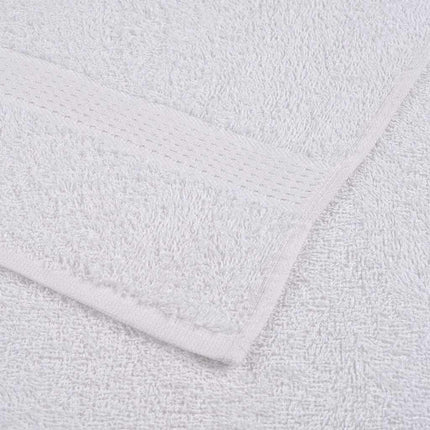 Asciugamani per Sapone 4 pz Bianco 30x30cm 360 g/mÃ‚Â² 100% Cotone