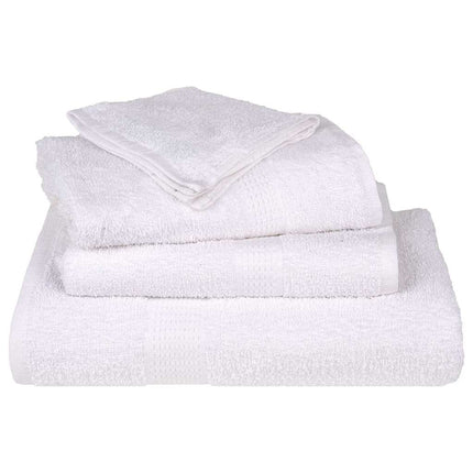 Asciugamani 2 pz Bianchi 50x100 cm 360 g/mÃ‚Â² 100% Cotone