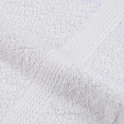 Asciugamani 2 pz Bianchi 100x200 cm 360 g/mÂ² 100% Cotone