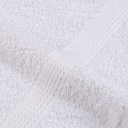Asciugamani 10 pz Bianchi 100x200 cm 360 g/mÃ‚Â² 100% Cotone