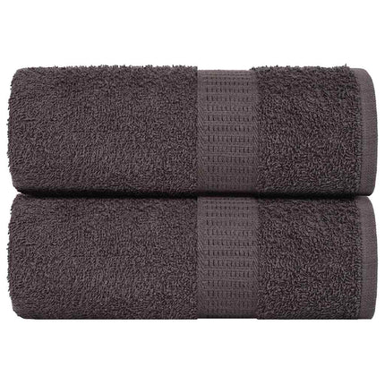 Asciugamani per Sapone 2 pz 30x30 cm 360 g/mÃ‚Â² 100% Cotone