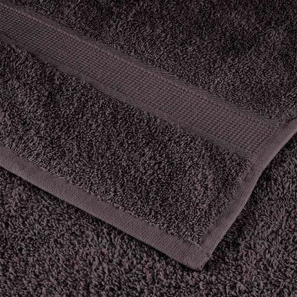 Asciugamani 50 pz Antracite 50x100 cm 360 g/mÂ² 100% Cotone