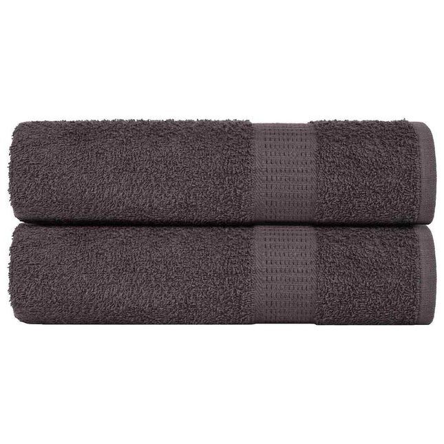 Asciugamani da Bagno 2 pz 100x150 cm 360 g/mÂ² 100% Cotone