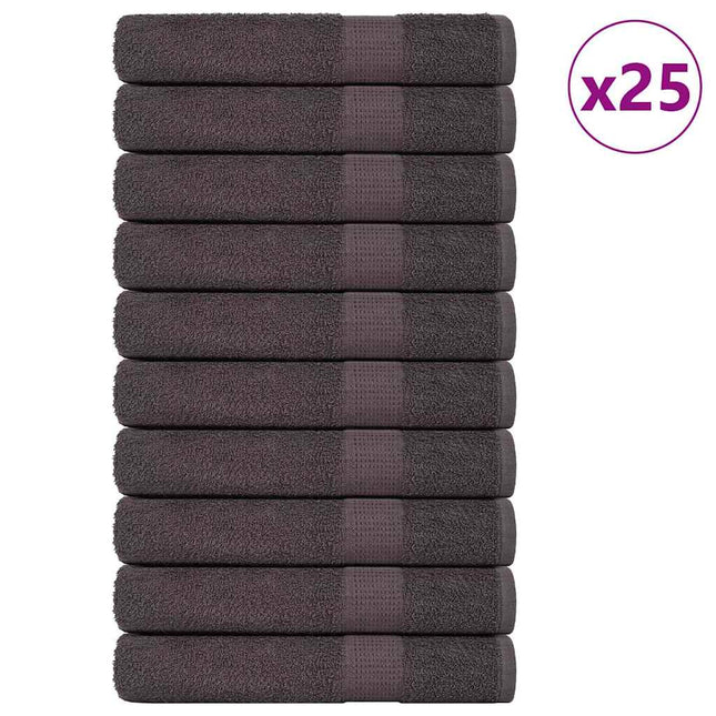 Asciugamani per Sauna 25 pz 80x200 cm 360 g/mÂ² 100% Cotone