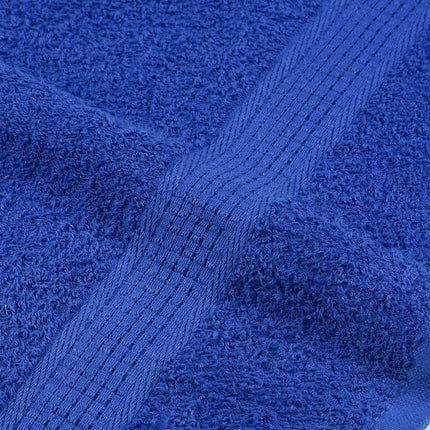 Asciugamani per Sapone 4 pz Blu 30x30 cm 360 g/mÃ‚Â² 100% Cotone