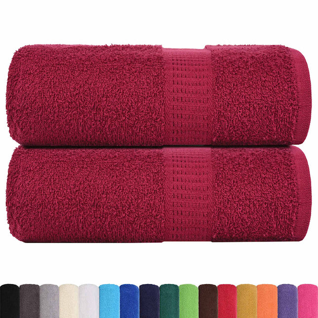 Asciugamani per Sapone 2 pz BordÃ² 30x30 cm 360 g/mÂ² 100% Cotone