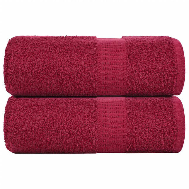 Asciugamani Ospiti 2 pz BordÃ² 30x50 cm 360 g/mÂ² 100% Cotone