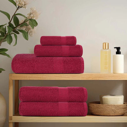 Asciugamani Ospiti 10 pz BordÃƒÂ² 30x50 cm 360 g/mÃ‚Â² 100% Cotone