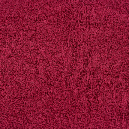 Asciugamani per Sauna 4pz Bordeaux 80x200cm 360g/mÃ‚Â² 100% Cotone